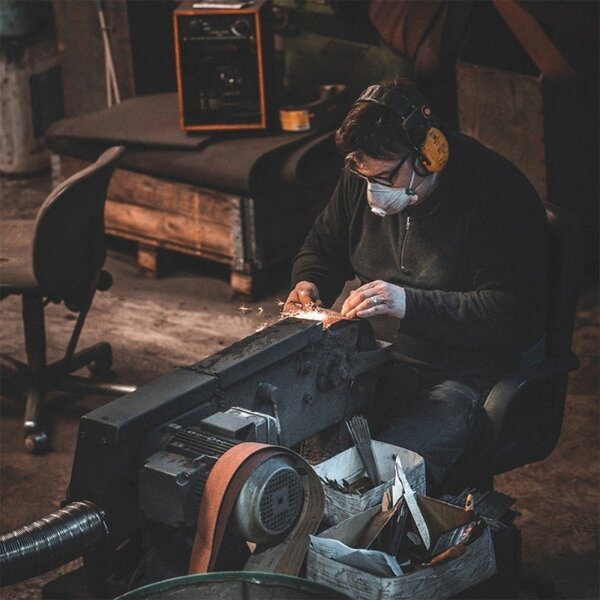 Finský vyřezávací nůž Roselli Carving, krátký