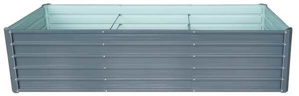 Vyvýšený zahradní záhon BestBerg VZ-1250A / 1250 l / 240 x 90 x 58 cm / šedá