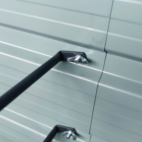 Vyvýšený zahradní záhon BestBerg VZ-1250A / 1250 l / 240 x 90 x 58 cm / šedá