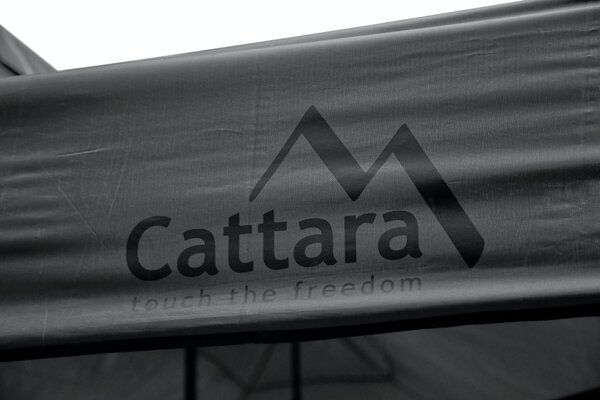 CATTARA Párty stan nůžkový 3x6m šedý WATERPROOF