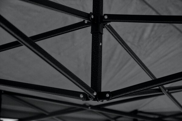 CATTARA Párty stan nůžkový 3x6m šedý WATERPROOF