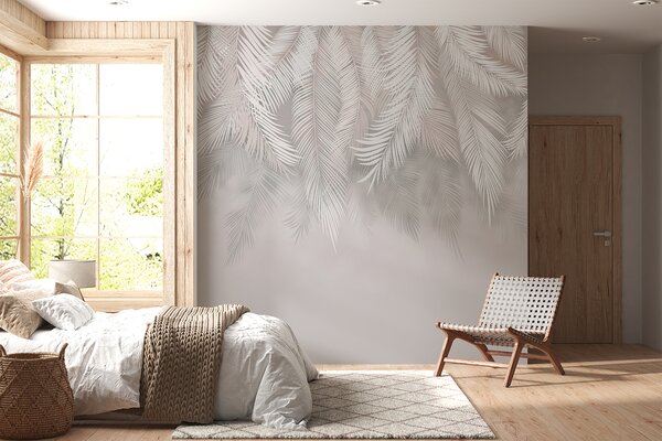 Fototapety Visící palmové listy, Fototapety les, Fototapety tropické, u48556d1 : uwalls.cz