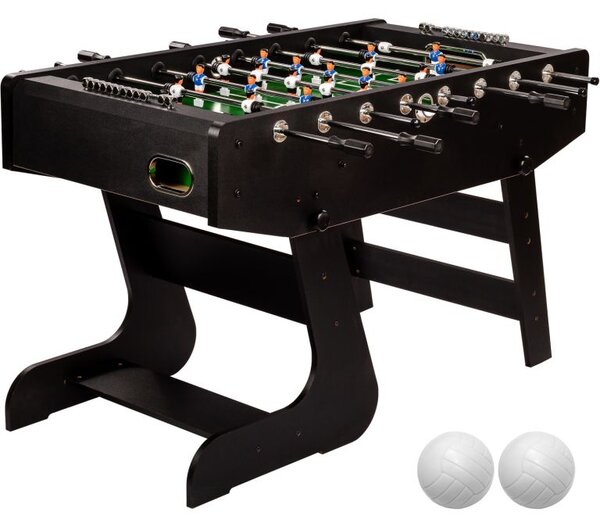 GAMESPLANET Stolní fotbal LIVERPOOL, 141x125x89 cm černý