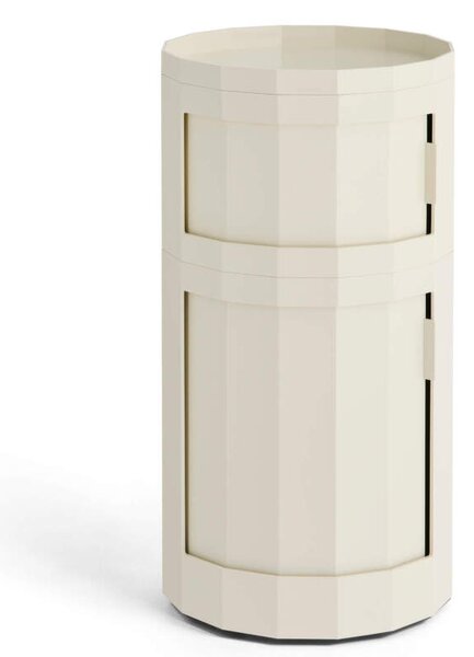 HAY Úložný stolek Facet Cabinet 110, eggshell