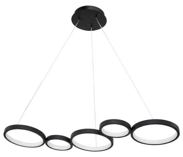 Toolight Závěsné LED osvětlení Modern Circle APP1923-CP černé