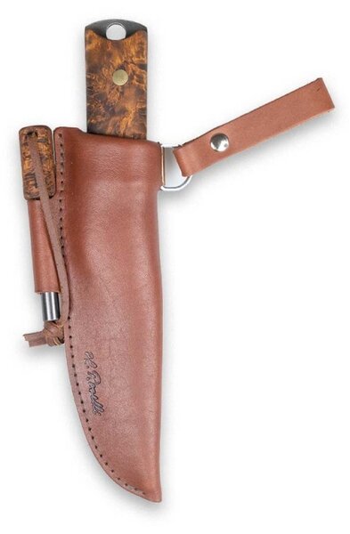 Finský nůž Roselli Heimo 4", Bushcraft / s křesadlem
