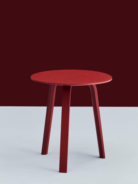 HAY Stolek Bella Coffee Table Ø45x49, tile red
