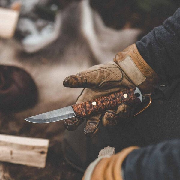 Finský nůž Roselli Heimo 4", Bushcraft / s křesadlem