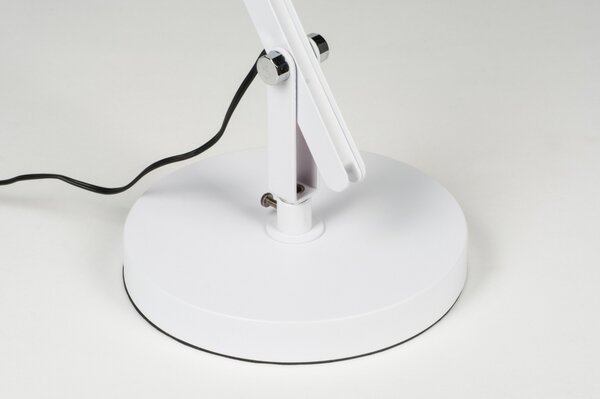 Nástěnné designové LED svítidlo s ramenem Raull White (LMD)