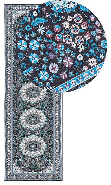 Koberec GEDIZ Modrá 80 x 240 cm