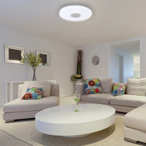 Rabalux 1428 Nolan LED moderní stropní svítidlo | Variabilní | 72W | Bílá - r-1428