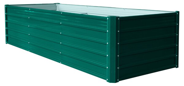 Vyvýšený zahradní záhon BestBerg VZ-1250Z / 1250 l / 240 x 90 x 58 cm / zelená
