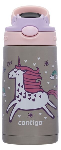 Contigo Dětská Termolahev Easy Clean 380 ml, Strawberry Unicorn