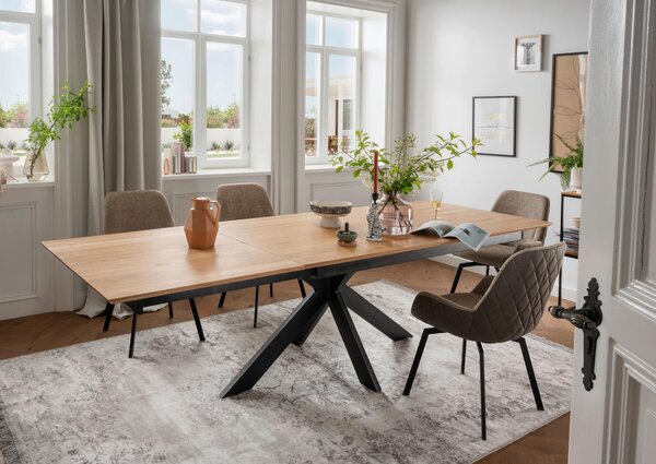 JÍDELNÍ STŮL, hnědá, 160/90/75 cm P & B - Jídelní stoly, Online Only