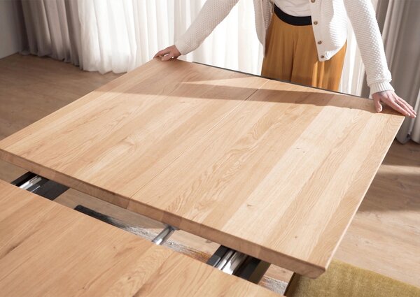 JÍDELNÍ STŮL, hnědá, 160/90/75 cm P & B - Jídelní stoly, Online Only