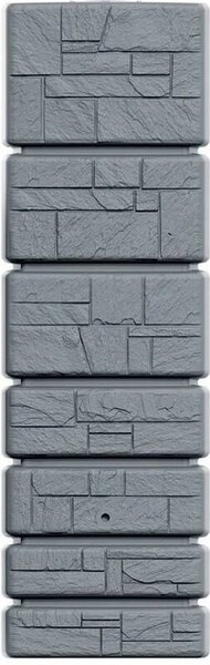 Prosperplast Sud na dešťovou vodu TOWER STONE světle šedý 350l