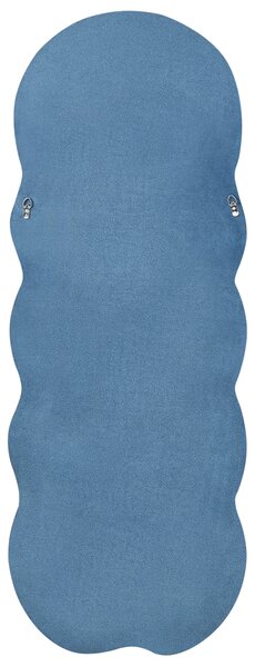 Zrcadlo LACS 57 cm 160 cm Umělý samet Modrá