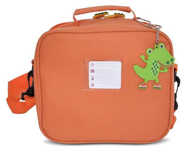 Dětská termotaška na svačinu Funny Jungle, 3,3l, Iris Barcelona, oranžová
