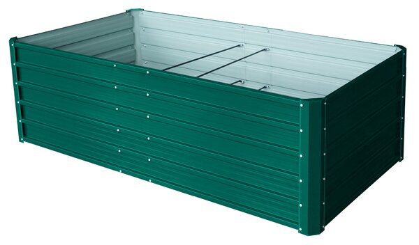 Vyvýšený zahradní záhon BestBerg VZ-940Z / 940 l / 180 x 90 x 58 cm / zelená
