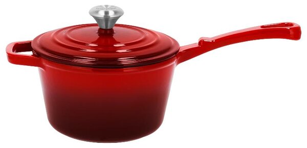 Silvercrest® Litinový rendlík Premium, Ø 18 cm (červená) (100409483003)