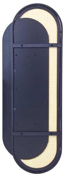 Zrcadlo CREIL 51 cm 143 cm Umělý ratan Přírodní