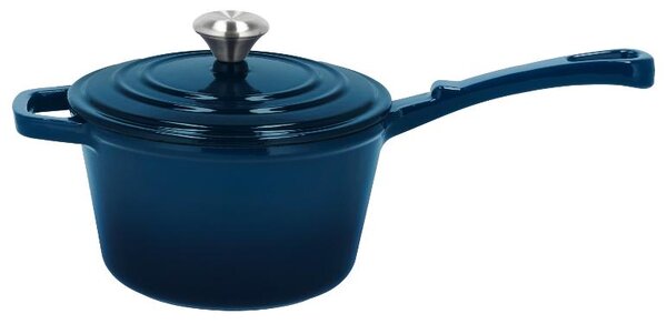Silvercrest® Litinový rendlík Premium, Ø 18 cm (modrá) (100409483006)
