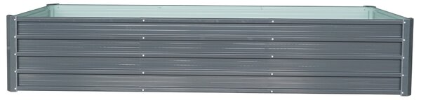 Vyvýšený zahradní záhon BestBerg VZ-1000A / 1000 l / 240 x 90 x 47 cm / šedá