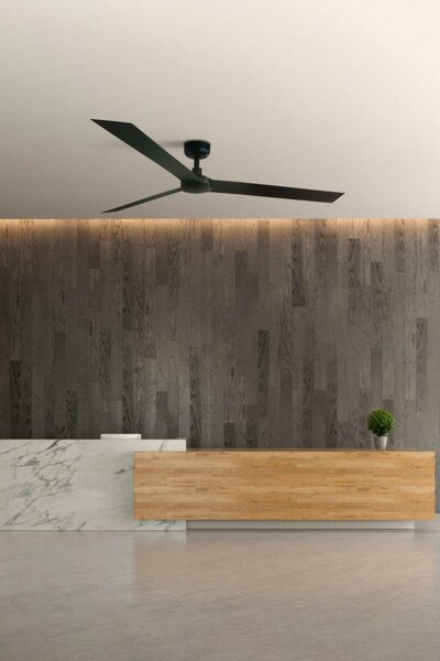 FARO CRUISER XL stropní ventilátor, černá s DC motorem