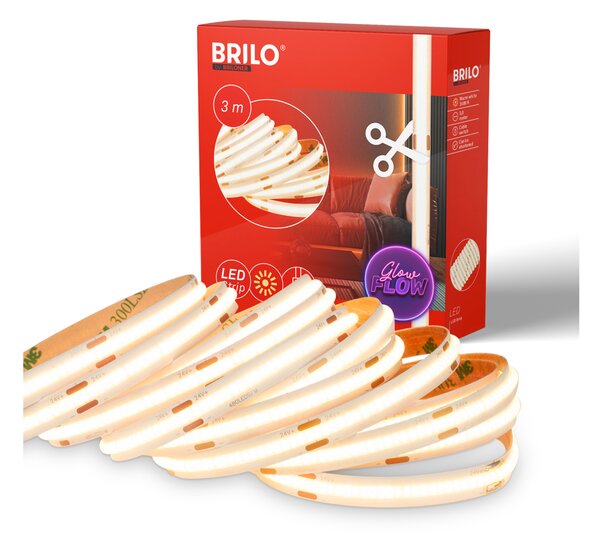Briloner LED pásek, 3m (teplá bílá) (100396576001)