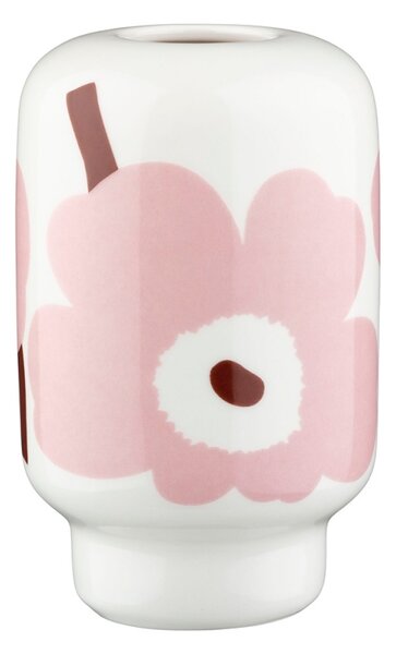 Marimekko Váza Unikko, růžovo-kaštanová
