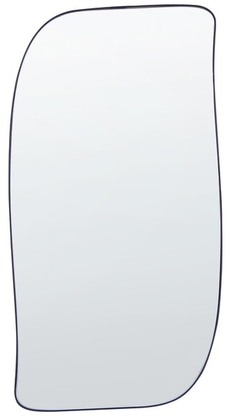 Zrcadlo MONTCLUS 37 cm 70 cm Kov Černá