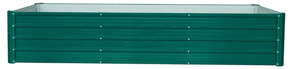 Vyvýšený zahradní záhon BestBerg VZ-1000Z / 1000 l / 240 x 90 x 47 cm / zelená