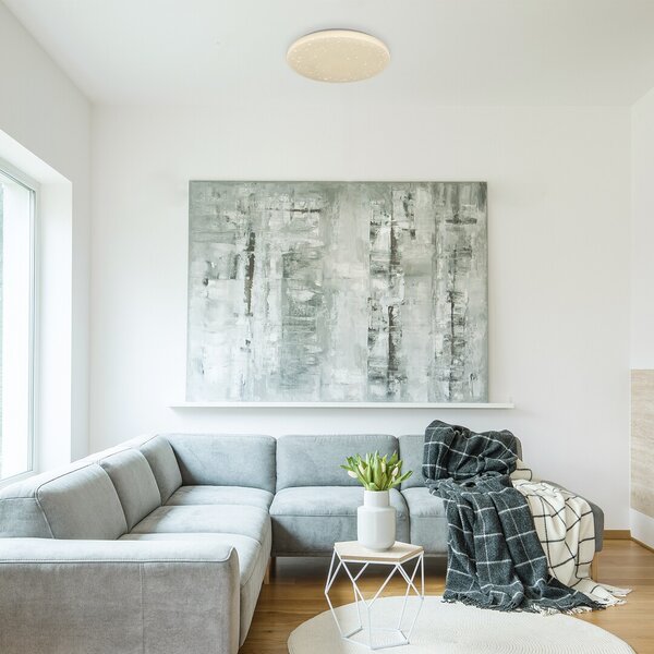 Rabalux 5436 Rob LED Moderní stropní svítidlo | Přírodní bílá | 32W | Bílá - r-5436