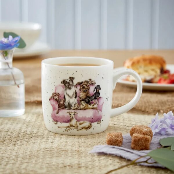 Porcelánový hrnek Pejsci 310 ml