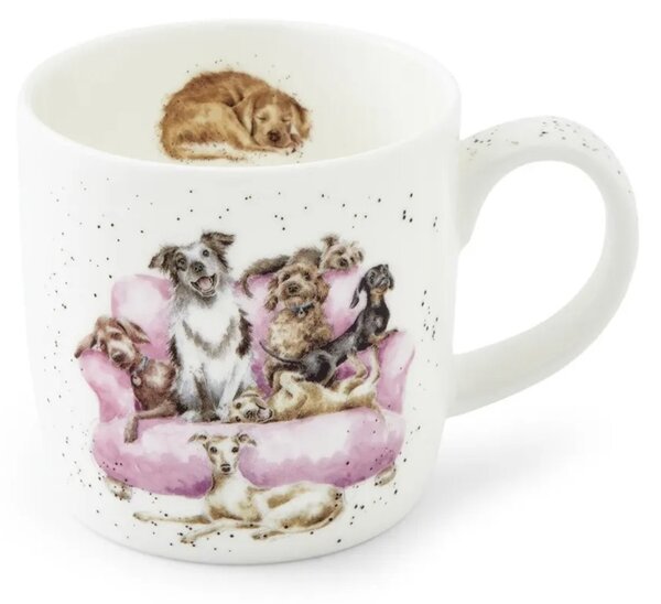 Porcelánový hrnek Pejsci 310 ml