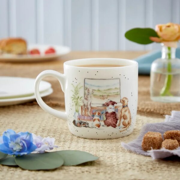 Porcelánový hrnek Pejsci 310 ml