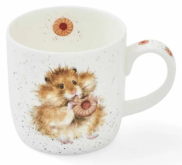 Porcelánový hrnek Křeček se sušenkou 310 ml