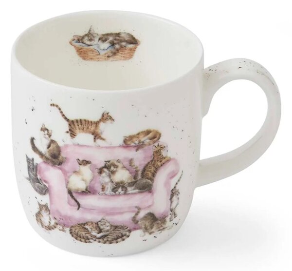Porcelánový hrnek Kočičí království 310 ml