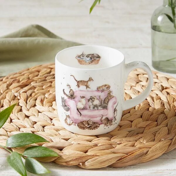 Porcelánový hrnek Kočičí království 310 ml