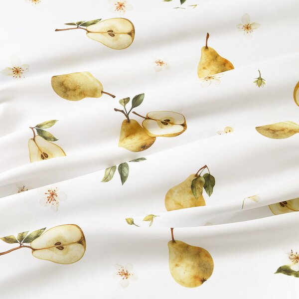 Goldea teflonová látka na ubrusy - hruškový sad 160 cm