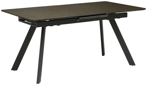 JÍDELNÍ STŮL, antracitová, černá, 160-200/90/76 cm MID.YOU - Jídelní stoly, Online Only