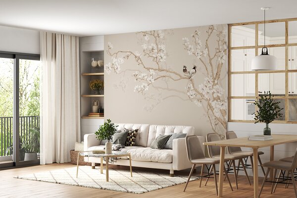 Fototapety Magnolie v zahradě, Fototapety les, Fototapety stromy, u25842d1 : uwalls.cz