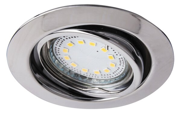 Rabalux 1050 Lite LED Přisazené stropní svítidlo | Teplá bílá | 3W | Chrom | Kov - r-1050