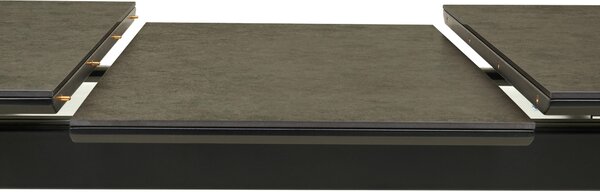 JÍDELNÍ STŮL, antracitová, černá, 160-200/90/76 cm MID.YOU - Jídelní stoly, Online Only