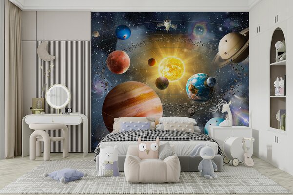 Fototapety Fascinující vesmír, sluneční soustava, Fototapety designové, u97222d1 : uwalls.cz
