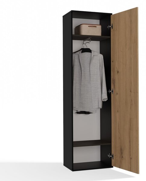 TP Living Předsíňová skříň DUO dub artisan/antracit