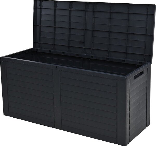 Zahradní úložný box plast 240 l šedý