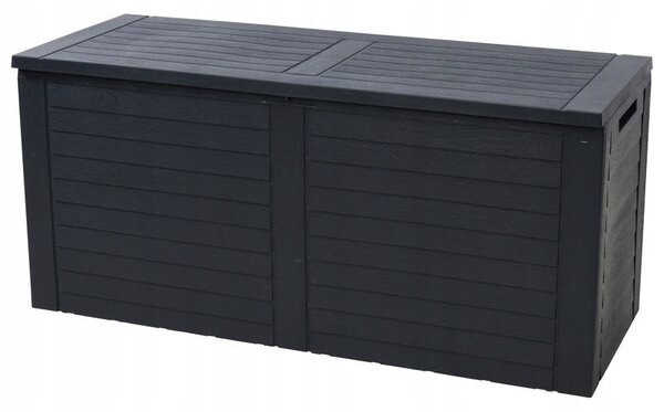 Zahradní úložný box plast 240 l šedý