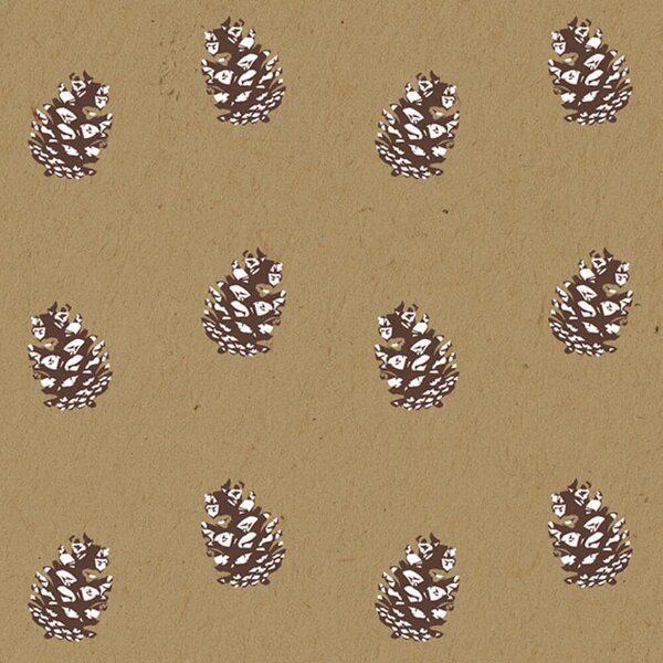 Det Gamle Apotek Balicí papír Nordic Pinecone - 5 m DGA176