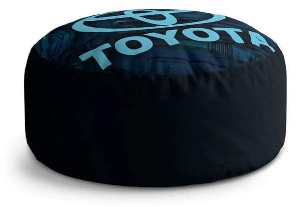 Sablio Taburet Circle Logo Toyota Motor: 38x48 cm